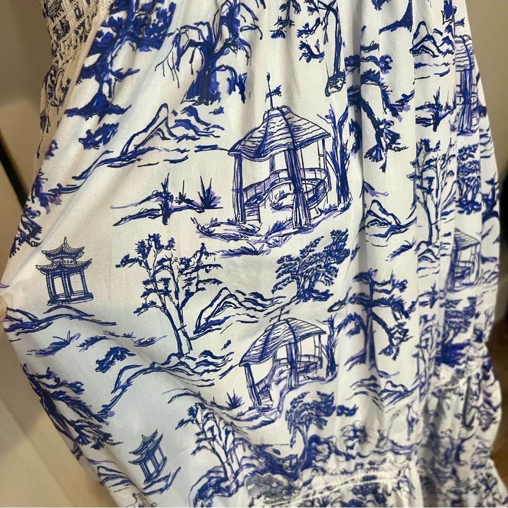 Anthropologie O.P.T , Daphnis toile midi dress, Size M - Picture 4 of 16
